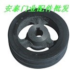 Electric telescopic door head large wheel telescopic door large wheel large wheel telescopic door accessories