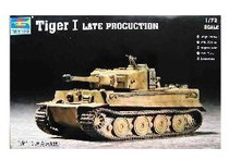 TRUMPETER TRUMPETER Model 1 72 German Tiger I Heavy Tank (Late Type) 07244