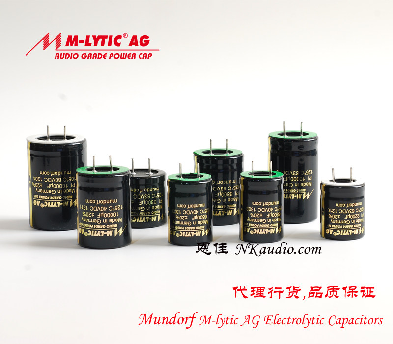 Mundorf Mlytic AG Germany mcap capacitor 63v filter capacitor 2200uf~10000uf
