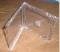 Fully transparent 80g standard CD box DVD CD box can be inserted
