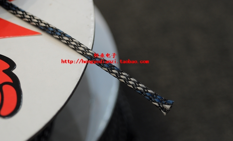 HY-audio NFN Nylon fiber cotton mixed braided shock absorber net Signal cable Speaker cable Power cord