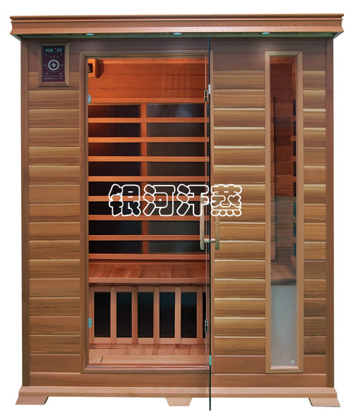 Light Wave Room Sauna Room Sweat Steam Room Trio Bio Spectrum Energy House (Red Snowpine Series)