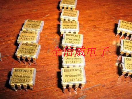 金メッキセラミックシールの米国製 OPA620SG 高精度シングル オペアンプ。品質を保証するために分解して輸入されています。