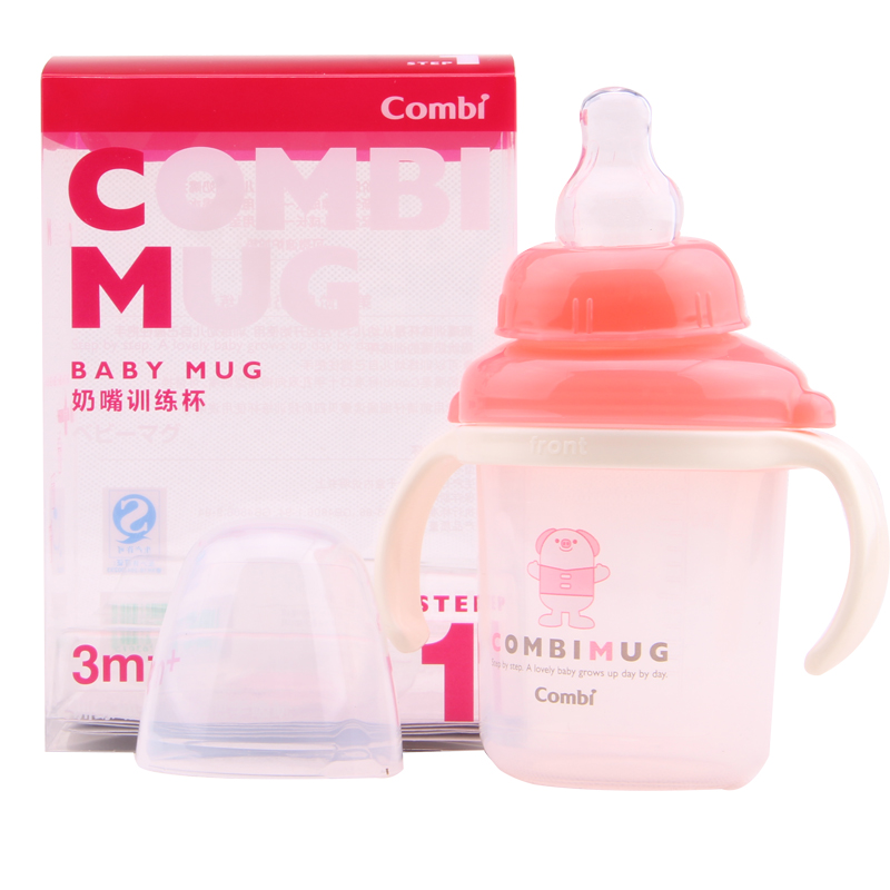 Combi康贝 第一阶段奶嘴训练杯 6301（3个月以上）