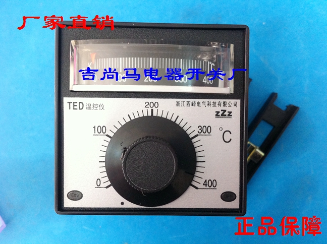 Spot temperature controller TED-2001 pointer temperature controller K type 400 degrees TDA-XMTD-300 degrees old