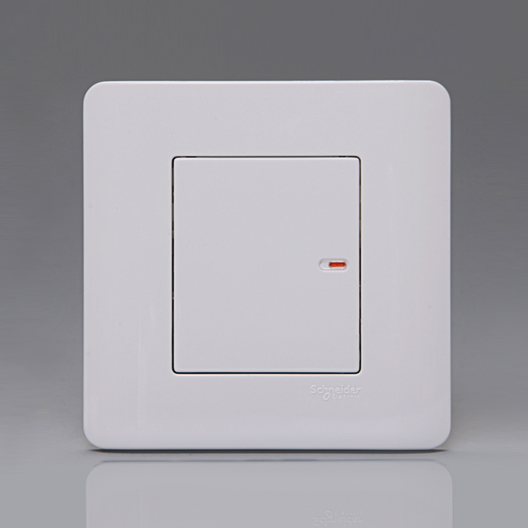 Schneider tap series one-open single single control switch E8431 1 WE classic white
