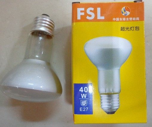 Foshan R63 40W 60W long super light bulb 230V E27 Yuba bubble intermediate lighting bulb explosion-proof bulb