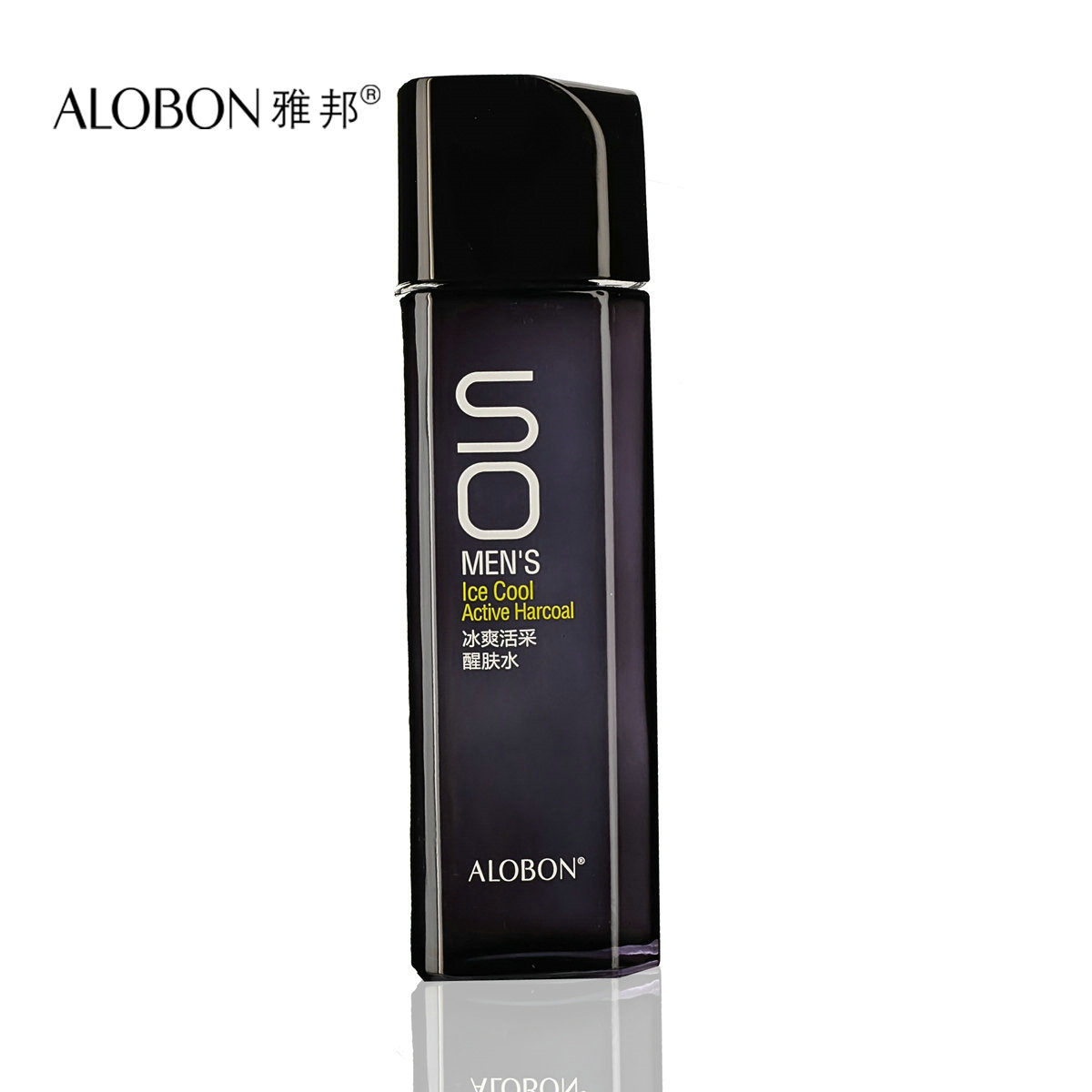 AloBon/雅邦活碳男士冰爽活采醒肤水120ml 净爽不紧绷 滋润舒适