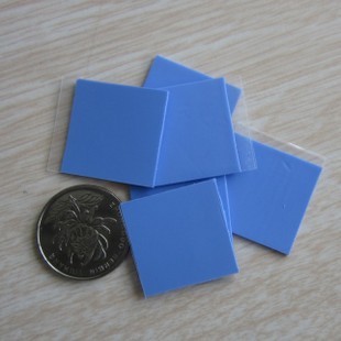 3M imported high-end notebook silicon negatives heat dissipation silicone sheet thermally conductive silicone cushion 25mm * 25mm * 0 5mm * 5mm