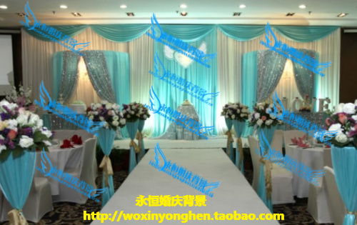 New Wedding Props Background Yarn Mantle Wedding Celebration Background Bridal Bridal Mantle Background Wedding Stage Veil Cloth