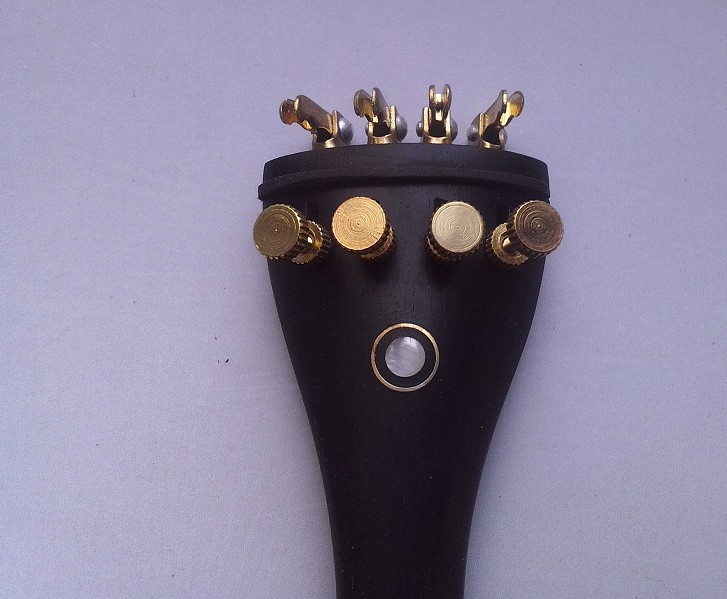 Violin puller Ebony Xiang fisheye (high-grade workmanship with 4 fine-tuning)