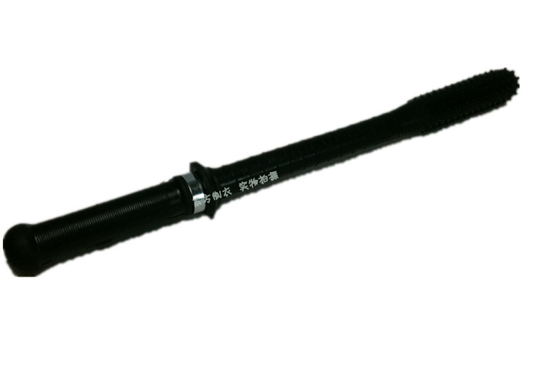 Prop Rubber Stick Security Guard Duty Stick Security Supplies Rubber Stick Wolf Tooth Stick Accessories Built-in Spring-Taobao
