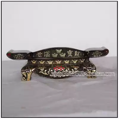 Taiwan bronze ware for Buddha water Cup copper wine glass for table table * pure copper big case Table treasure