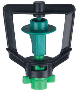 Rotating micronozzle watering sprinkler irrigation greenhouse gardening for greenhouse gardening
