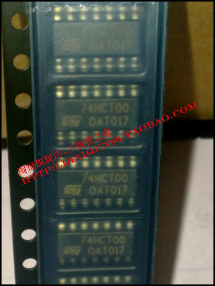 SN74HCT00 ST brand new wide body punching double crown~