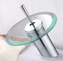 Meiba full copper pure copper cold and hot water faucet double hole single hole basin heating bath waterfall mouth