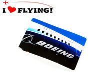 I love flying) US Boeing BOEING787 airplane travel bus card sticker card Meal Card Sticker