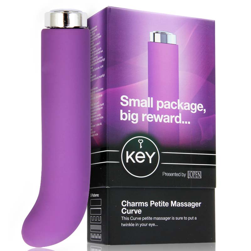 key震动棒女用自慰器电动G点高潮振动棒静音强力成人用品