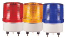 S100L-BZ LED Steady Bright Flashing Type with Buzzer S100LF Warning Light AC220V DC24V