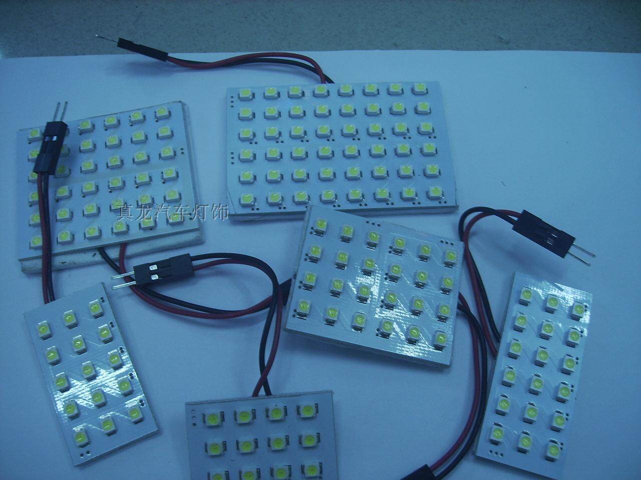 Car led reading light modified 1210 car interior light roof light lighting interior light trunk light double-pointed t10