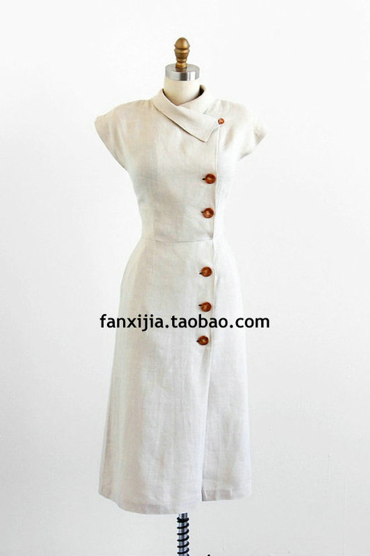 Retro Style Dress Long Skirt Downton Abbey the Great Gatsby Vintage Chic