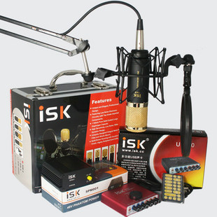 ISK RM-6 RM6 high-end pure gold coated capacitive microphone complete spot 