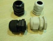 PG13 5 waterproof cable connector nylon cable fixed head nylon fixed head 100 packets black and white