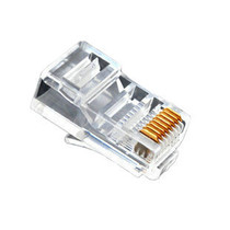  Six types of crystal head Six types of RJ45 crystal head network to do wire head crystal head 100 boxes