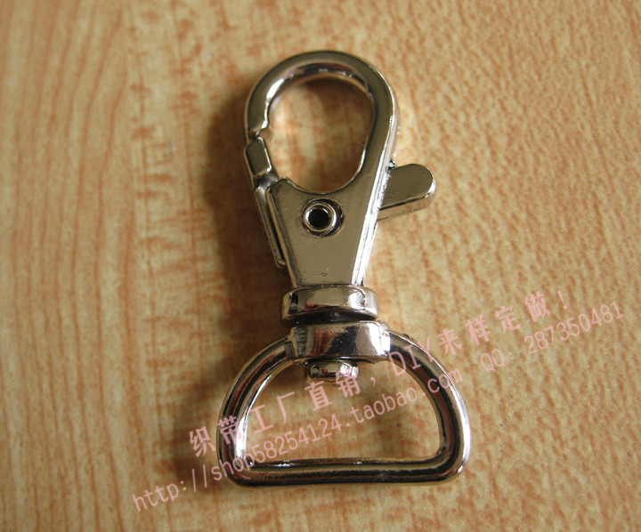 Spikes Inner Diameter 1 5CM Bag with Metal Fittings Premium Lobster Buckle Adjustment Hook Buckle Pet Clasp Keychain