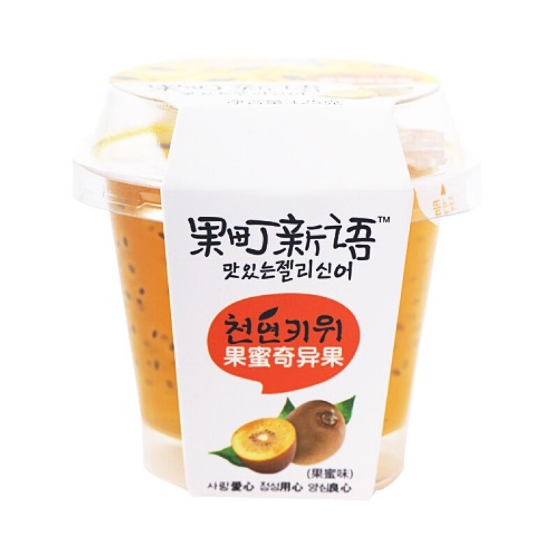 【天猫超市】巧妈妈果町新语果蜜奇异果果蜜味125g韩国休闲零食
