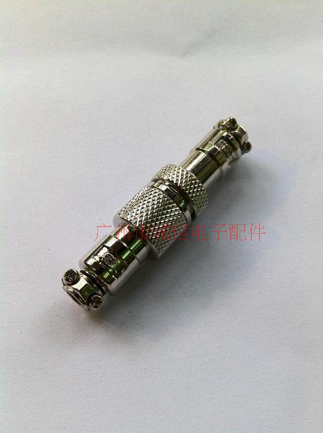 Heavy strong aviation plug GX12 M12 12-type 2-core docking aviation plug connector 20 sets of shooting