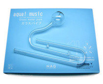 Japan NAG-aqua music glass outlet pipe (Poppy-shaped 16 22 diameter single sale)