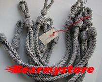 Original style Deutsche big brimmed hat silver wire wind belt Indian silk woven silver big brimmed hat wind belt