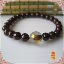 Xiangan Pavilion Garnet Horse Liuhe Bracelet 6MM (female) Sheep Zodiac Horse Mascot 』