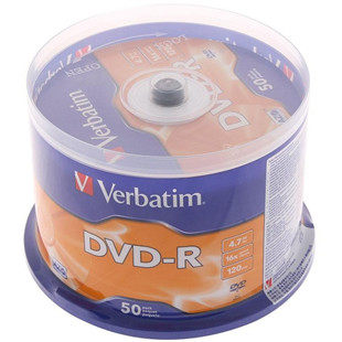 Longer Disc Buy and Get Free VerbatimDVD-R 16 Speed ​​50 Discs (White or Silver) Burning Disc