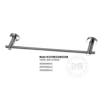 (münzer) bathroom toilet stainless steel single-bar towel rack bath towels rack towel rack 2318B