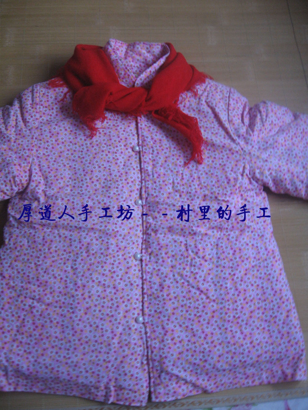 Rural Woman Scarves Scarves Scarves Headscarf Zhang Ziyi Large Cotton Padded Jacket Matching Stage Play Red Scarves