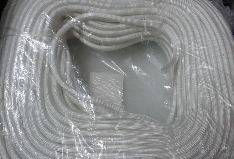 High quality 3mm high temperature tube glass fiber sleeve protective wire pipe high-temperature insulation casing 100 m vol.