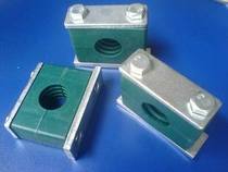 Tube holder plastic pipe clamp tubing clamp tube card QXGJ-50 with cover plate