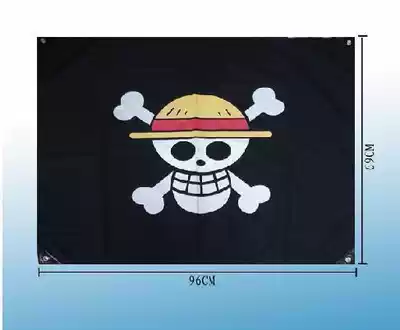 (GD Man Play Society) One piece King One piece Flag Pirates Flag Pirate Flag Flag
