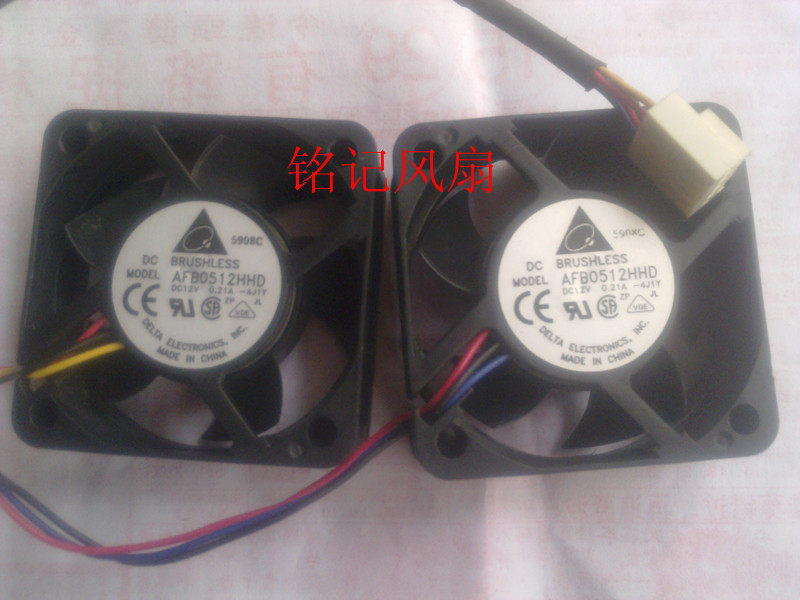 DELTA DELTA 5-Pin Interface Server Fan 5020 12V 0 21A AFB0512HHD Double Ball