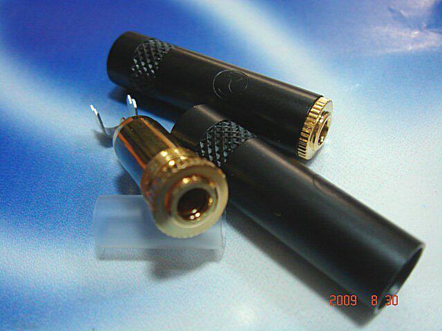 Yong sonic original ys240pbg small three core 3 5mm dual channel gold plated core socket hifi audio accessories