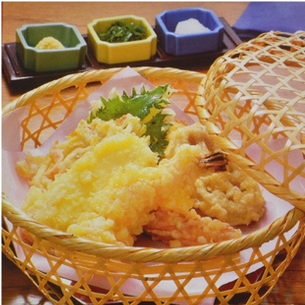 Japan imported tempura pad paper fried food oil absorbing paper kitchen filter paper 50 sheets food oil filter paper