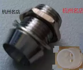 5MM luminous tube holder LED all copper lamp holder F5 lamp Cup lampshade lamp post all copper nut 1000 sets shipped