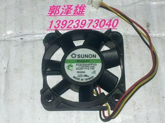 Original fit SUNON (Jianquasi) 4010 5V DC Fan KDE0504PFV3