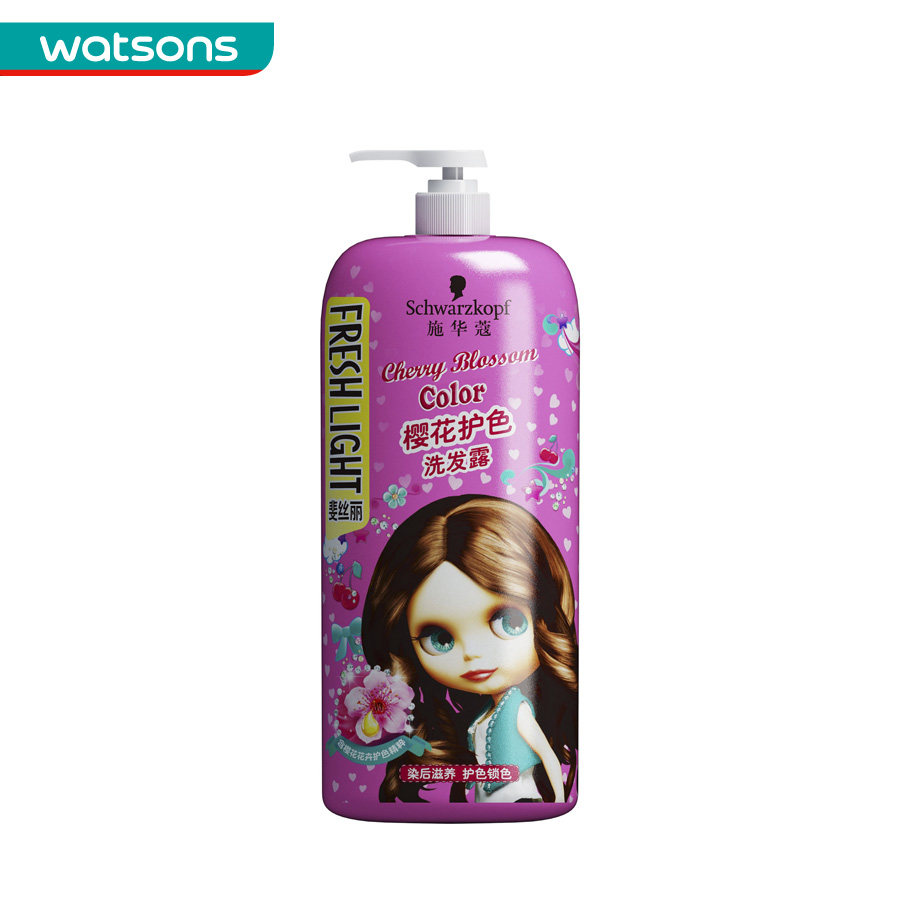 【屈臣氏】斐丝丽樱花护色洗发露680ml