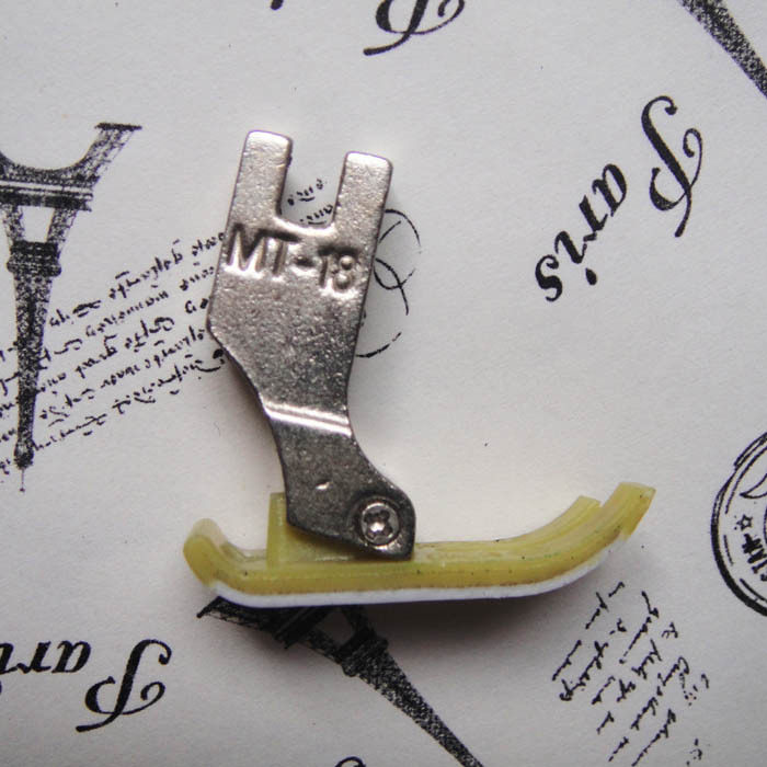 MT-18 Flat Car Plastic Presser Foot Sewing Machine Plastic Double Bottom Presser Foot Oxford Presser Foot Sewing Machine Accessories, etc.