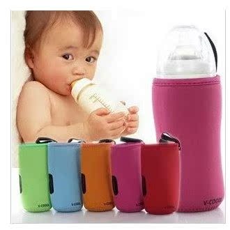 v-coool 宽口径奶瓶保温套 保温袋 正品奶瓶保温套 防摔套保护套