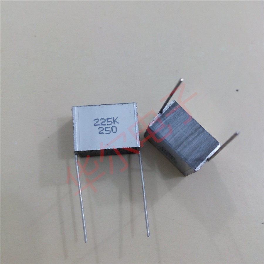 Thousand-layer cake laminated correction cl25 2 2uf 225 250V no outer package polyester film laminated capacitor
