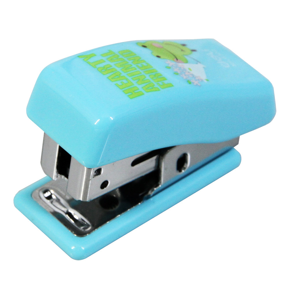 Deli 0303 stapler mini unified stapler stapler cartoon student stapler